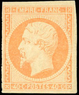 ** N°16 - 40c. Orange. SUP. - 1853-1860 Napoléon III.