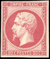 * N°17B - 80c. Rose. TB. - 1853-1860 Napoléon III.