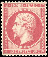 * N°24 - 80c. Rose. Très Bon Centrage. TB. - 1862 Napoleon III