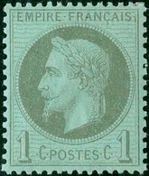 * N°25 - 1c. Bronze. TB. - 1863-1870 Napoléon III Lauré