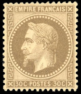 * N°30 - 30c. Brun. Centrage Parfait. SUP. - 1863-1870 Napoleon III With Laurels
