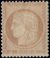 * N°36 - 10c. Bistre-jaune. TB. - 1870 Siège De Paris