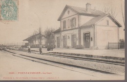 PONTFAVERGER - LA GARE - Montmirail