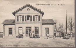 PONTFAVERGER - LA GARE - Montmirail