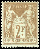 * N°102/ 105 - 4 Valeurs. SUP. - 1876-1878 Sage (Type I)