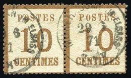 O N°5+ 5a X 2 - 4 Timbres Dont 1 Paire. Obl. TB. - Autres & Non Classés