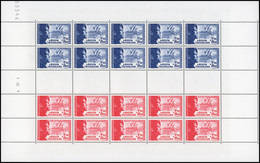 ** N°565F - Légion Tricolore. Feuille De 20 Timbres. SUP. - Otros & Sin Clasificación