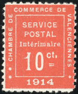 * N°1 - 10c. Rouge. Très Bel Exemplaire. TB. - Guerre (timbres De)