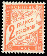 ** N°41 - 2Fr. Rouge-orange. TB. - Autres & Non Classés