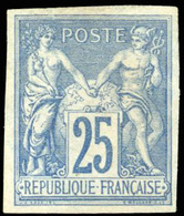 * N°35 - 25c. Bleu. TB. - Altri & Non Classificati