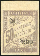 * N°4A - 50c. Lilas. HdeF. Surcharge Sans ''COTE D'IVOIRE''. SUP. - Otros & Sin Clasificación