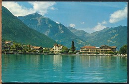 °°° 16569 - SVIZZERA - BE - BONIGEN AM BRIENZERSEE MIT SULEGG - 1972 With Stamps °°° - Bönigen