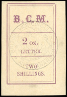 (*) N°4 - 2s. (2 Oz) Magenta. Cachet ''BRITISH VICE-CONSULATE ANTANANARIVO'' En Noir. (SG#4 - Cote 900£). SUP. - Autres & Non Classés