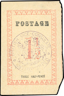 (*) N°22 - 1 1/2d. Rose. Cachet ''BRITISH VICE-CONSULATE ANTANANARIVO'' En Violet. Sans Point Après ''POSTAGE'' Et ''PEN - Autres & Non Classés