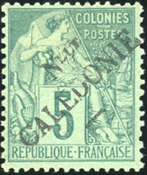 * N°24 - 5c. Vert. Surcharge Type II. Bon Centrage. TB. - Other & Unclassified