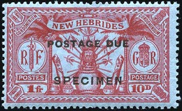 * N°6/10 - Série Anglaise. 5 Valeurs. Surcharge SPECIMEN. TB. - Other & Unclassified