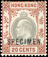 * N°62/69 - Série De 1903 Et 1907. 8 Valeurs. Surcharge ''SPECIMEN''. Avec Et Sans Gomme. SG#62s/69s. TB. - Andere & Zonder Classificatie