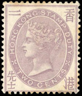 (*) 2c. Violet. (SG#F8 - Cote 250£). TB. - Sonstige & Ohne Zuordnung