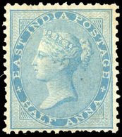 * N°9 - 1/2a. Bleu. (SG#37 - Cote 160£). SUP. - Otros & Sin Clasificación