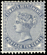 * N°10+11+14/15 - STRAITS SETTLEMENTS. Série De 4 Valeurs. (SG#50/53 - C.550£). SUP. - Malacca