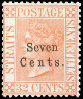 * N°2021 - STRAITS SETTLEMENTS. 2 Valeurs. (SG#24 + 26 - C.330£). SUP. - Malacca