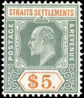 * N°79/ 90 - STRAITS SETTLEMENTS. Série De 12 Valeurs. (SG#110/121 - C.400£). SUP. - Malacca