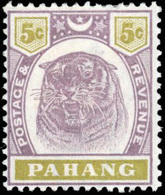 * N°5/7+10/12 - Série De 6 Valeurs. (SG#11/16 - C.95£). SUP. - Pahang