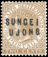 * N°5 - 2c. Brun Clair. 3 Types De Surcharges Différentes. SG#28-29-30 - Cote 195£. TB. - Autres & Non Classés