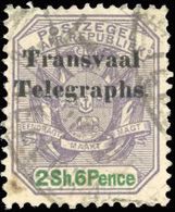 O N°1/4 - SG#T1 + T2 + T3 + T4. Cote 140£. 4 Valeurs. Obl. TB. - Transvaal (1870-1909)
