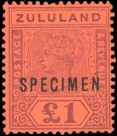* N°15/19 + 21/22 - 7 Valeurs. SG#21/25+27/28. TB. - Zululand (1888-1902)