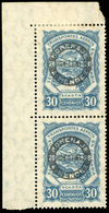 ** N°5859 - 20c. Gris BdeF + 30c. Bleu CdeF En Paire. TB. - Colombia