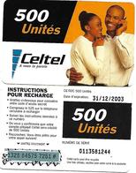 @+ CONGO (RDC) - Celtel - Couple - 31/12/2003 - Congo