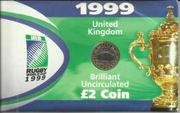 Serie 2 Pounds 1999 Inglaterra (Rugby World Cup 1999) - 2 Pounds