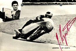 Agostini- MV Agusta +-15cm X 11cm " Perforada " Moto MOTOCROSS MOTORCYCLE Douglas J Jackson Archive Of Motorcycles - Altri