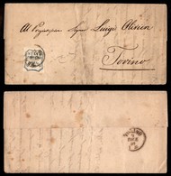 ANTICHI STATI ITALIANI - PARMA - 20 Cent (15) Su Lettera Da Parma A Torino Del 8.12.59 - Cert. Bottacchi (3.000) - Andere & Zonder Classificatie