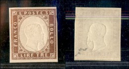 ANTICHI STATI ITALIANI - SARDEGNA - 1861 - 3 Lire (18) - Gomma Originale - Chiavarello - Other & Unclassified