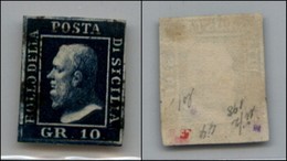 ANTICHI STATI ITALIANI - SICILIA - 1859 - 10 Grana (12) Usato - Diena (900) - Other & Unclassified