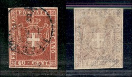 ANTICHI STATI ITALIANI - TOSCANA - 1860 - 40 Cent (21) Usato A Firenze - Oliva - Otros & Sin Clasificación