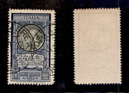 REGNO - POSTA AEREA - 1932 - 100 Lire Leonardo (41) Usato - Cert. AG (1.400) - Other & Unclassified