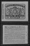 REGNO - LIBRETTI - 1916 - Libretto Del 20 Su 15 Cent (3) Completo Dei 24 Esemplari - Gomma Integra - Cert Diena (6000) - Other & Unclassified