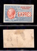 REGNO - ESPRESSI - 1922 - Non Emesso - Prove Di Lusso - 1,20 Lire (8) Non Dentellato - Cartoncino Patinato - Senza Gomma - Other & Unclassified
