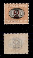 REGNO - SEGNATASSE - 1891 - 10 Cent Su 2 (17) - Gomma Originale - Ottimamente Centrato (550) - Otros & Sin Clasificación