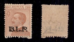 REGNO - B.L.P - 1923 - 30 Cent (17) - Gomma Integra - Oliva (750) - Autres & Non Classés