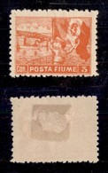 OCCUPAZIONI I GUERRA MONDIALE - FIUME - 1919 - Non Emessi - 3 Corone (60/I) Dentellato 10 1/2 - Gomma Originale (5.000) - Other & Unclassified