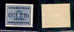 COLONIE - ERITREA - 1934 - Segnatasse - 10 Cent (27b) Con Doppia Soprastampa - Molto Bello (750) - Other & Unclassified