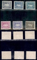 COLONIE - SOMALIA A.F.I.S. - 1950 - Segnatasse (1/6) - Serie Completa - Gomma Integra (160) - Other & Unclassified
