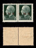 RSI - G.N.R. BRESCIA - 1943 - 25 Cent (474/Ioa + 474/Ipb) Punto Scalpellato Dopo N (pos. 169) + Punto Grosso Dopo N (pos - Sonstige & Ohne Zuordnung