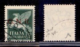 RSI - G.N.R. VERONA - 1944 - 5 Lire (123 - Aerea) Usato - Chiavarello (700) - Autres & Non Classés