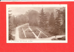 Delcampe - 38 Chateau De VIZILLE Cpa Le Parc       16 Edit M H G P - Vizille