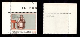 VATICANO - POSTA ORDINARIA - 1981 - 350 Lire Virgilio (688a) Angolo Di Foglio - Senza Stampa Dell’argento - Gomma Integr - Other & Unclassified
